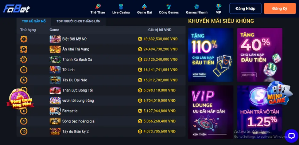 Các phương thức nạp tiền an toàn tại 33win9 nhà cái